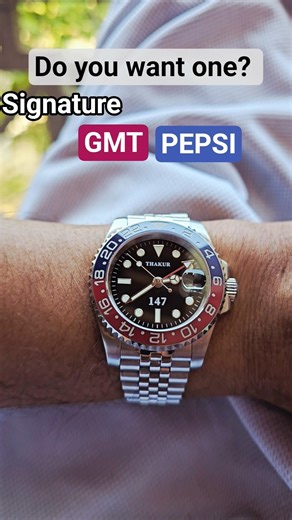 Seiko Mod Pepsi GMT Rolex.. do you want one? #seikomod #rolex #gmtpepsi