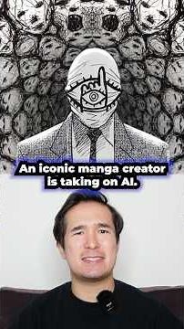 Naoki Urasawa making a manga about AI 👀🤯 (The Final Manga Classroom)