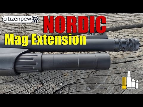 NORDIC Mag Tube Extension on a Charles Daly Shotgun!!
