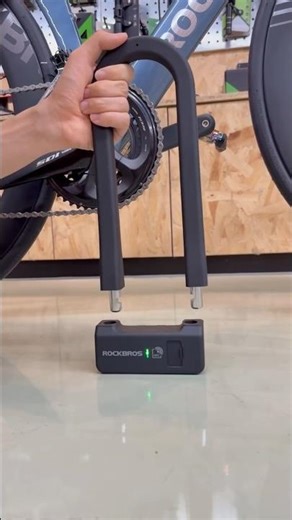 ROCKBROS NFC Lock#bike #cycling #bikeaccessories #bikelovers #bikeride #shorts #viral