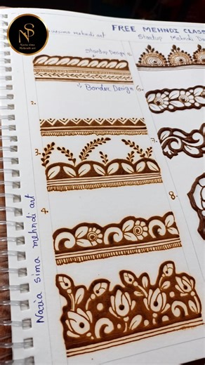 Free mehndi class day - 9 startup mehndi designs