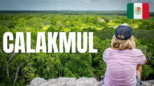 Amazing Maya Ruins In Calakmul, Mexico