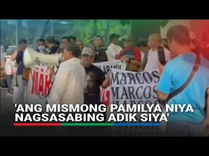 Some groups hold anti-Marcos protest at EDSA Shrine | ABS-CBN News