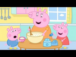 Peppa Pig : Peppa & George’s Sweet Baking Surprise with Mummy Pig! 🍰🥣✨ | Peppa Pig Animation