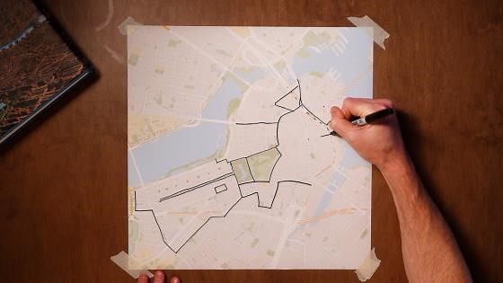 I discovered the secrets of Boston's map 🗺️