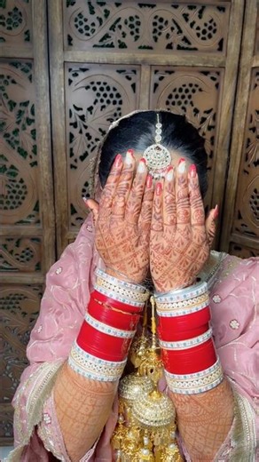 “Beautiful Bridal Makeup Transformation 😍 Tutorial”“Simple Bridal Makeup Look #shortvideo 💄