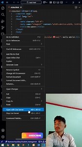Just wrote my first HTML code and it’s simpler than I imagined! 😱 Learn how to create your very first webpage in minutes with this step-by-step guide. Perfect for beginners who want to start coding today! #html #webdevelopment #coding #facebookreel #Facebookcreator | Developer Creation