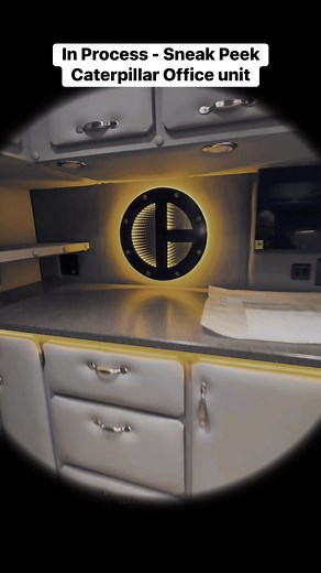 A Quick Look at the #Caterpillar office unit we’re working on | Alliance Truck Group LLC