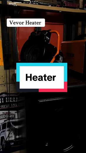 If you're looking for a heater to warm up a space or for work purposes, definitely grab this 15 W Vevor heater click that link#heater#garageheater#workspaceheater #christmasgift #tiktokshopblackfriday #tiktokshopcybermonday #tiktokshopholidayhaul