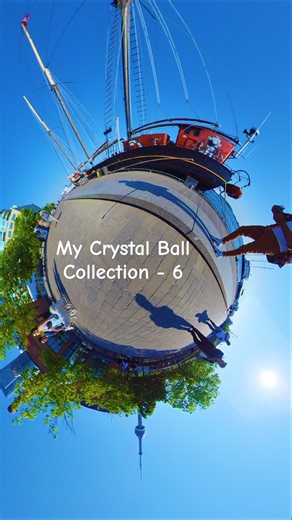 My Crystal Ball 🔮 Collection – 6 | The Pirate Ship at the Marina Bay in Toronto ⚓✨