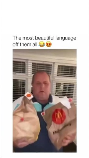 The most beautiful language of them all😂😍