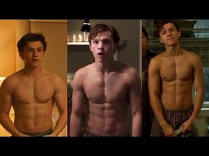 All Tom Holland Shirtless scenes - 1080p HD