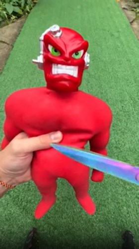 Inflating Toys With Water Until They Explode Loudly