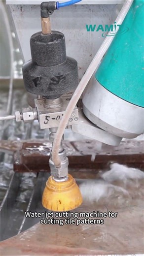 WAMIT Water jet cutting machine for cutting tile patterns