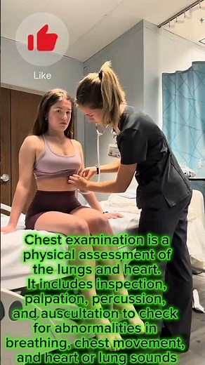 🩺 How Doctors Examine the Chest