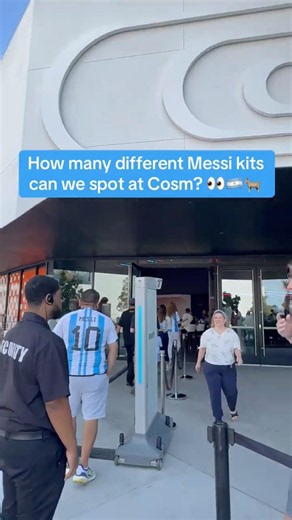 I Tried to Find Every Lionel Messi Jersey at Cosm LA 🤯🇦🇷⚽