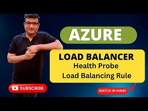 Azure Load Balancer Health Probe & Load Balancing Rule - Demo in Hindi