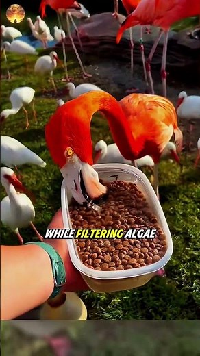 This Flamingo Isn’t Feeding Its Baby Blood 🦩🩸😳