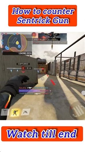 How to Counter Sentrick Gun?