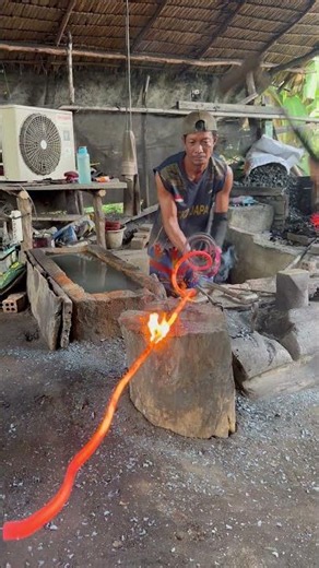 salah satu jenis bahan baku pengrajin pandai besi didesaku #new #nature