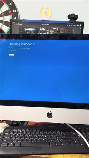 Windows 11 on Mac Desktop?! Full Install Success 💻🔥 #Windows11 #MacDesktop #TechSetup #ForYou