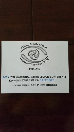 Eikenboom 2015 lecture series