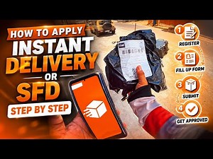 HOW TO APPLY SFD OR INSTANT DELIVERY RIDER STEP BY STEP