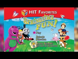 Hit Favorites Summertime & Springtime Fun (2008) DVD Menu
