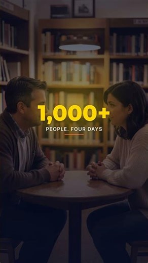 The Human Library - Where You Borrow People, Not Books #Shorts