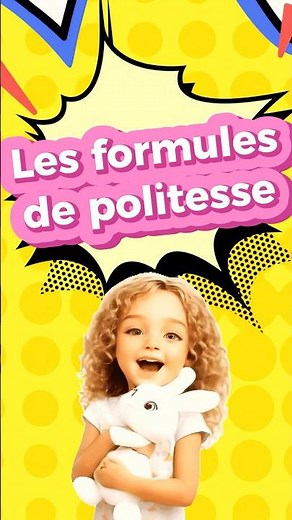 les formules de politesse et salutation | dessin animé educatif #politesse #salutation