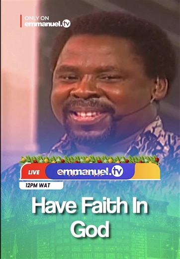 HAVE FAITH IN GOD - Live Midday Program
