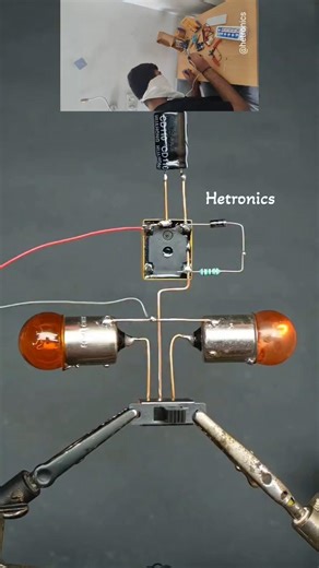 Manual Car Side Light Project Using Switch ⚡