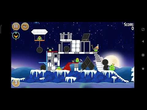 Angry birds seasons || On Finn Ice All levels walkthrough