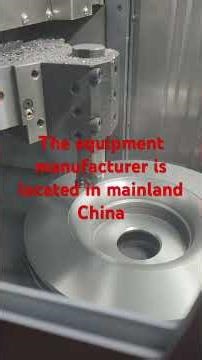 Brake disc processing equipment, manufacturer located in mainland China.