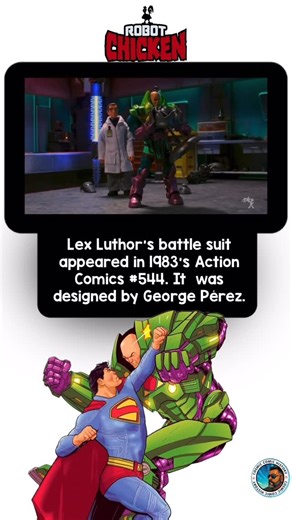 Cosmic Comic History on Instagram: "Are you excited to the see Luthor’s war suit / battle suit in live action form? . . . . #lexluthor #superman #manoftommorow #dccomics"