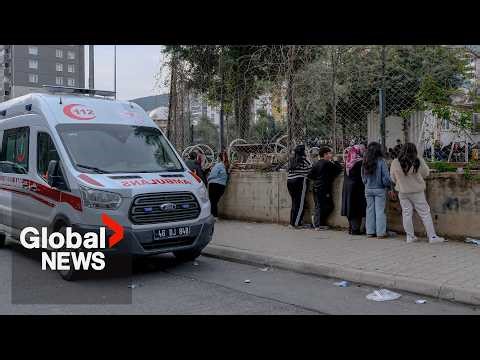At least 9 dead, 13 wounded after teenager opens fire on high school in Turkey