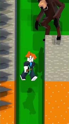 1 Help BACON to SAVE Dino Kid vs DEER in MINING Challenge - 99 Nights in The Forest Roblox Animation