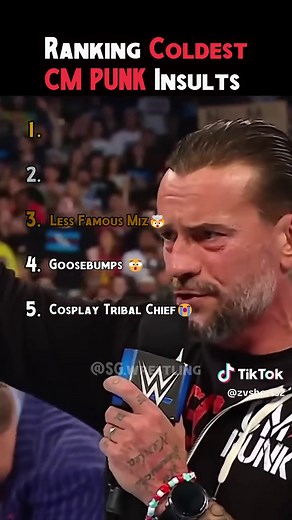 cm punk best promos ranking