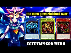 (YGOPRO)Egyptian Gods Deck,TRUE POWER (ANIME)Obelisk the Tormentor INFINITE ATTACK
