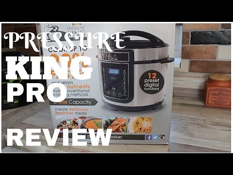 Pressure King Pro Review and Unboxing || All-In-One Pot