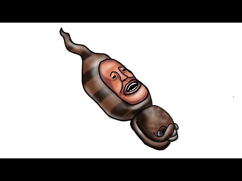 ツチノコビト こびとづかん お絵かき ぬりえ カクレモモジリ