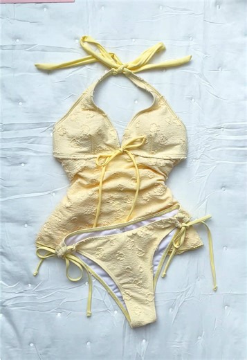 Love this tankini set 😍 Can’t wait for pool day! 💦☀️ #bikini #twopieceset #swimsuit #tankini #tiktokshopspringglowup