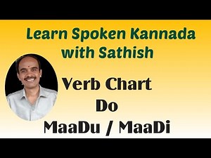 Verb Chart = Do = MaaDu
