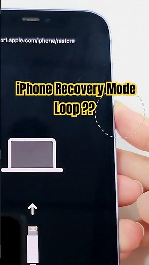 iPhone Recovery Mode Loop? Here’s How to Get Out! #recoverymode