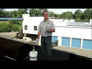 How to Apply White roof Coatings over asphalt roofs - KARNAK