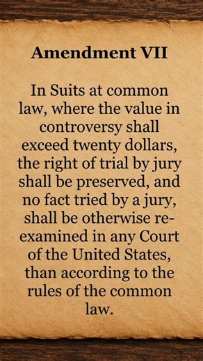 🇺🇸 The Seventh Amendment | Bill of Rights | American Visual Archive