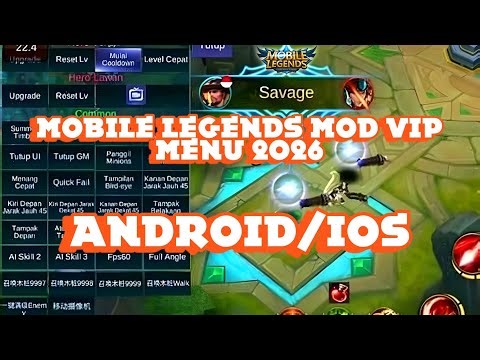 CHEAT ML TERBARU 2026 ANTI BANNED MOD MENU MAP HACK MOBILE LEGENDS