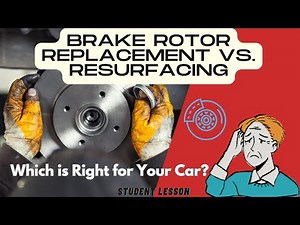 Brake Rotor Replacement vs. Resurfacing: Which is Right for Your Car?
