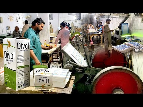 Amazing Process!Colourful Packing Box From Paper!Manufacturing Step by Step