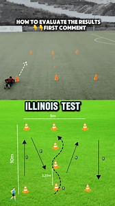 Illinois test ( agility and change direction test 👌✅) How to evaluate the results First comment 👇👇👇 | Coachsohaib25